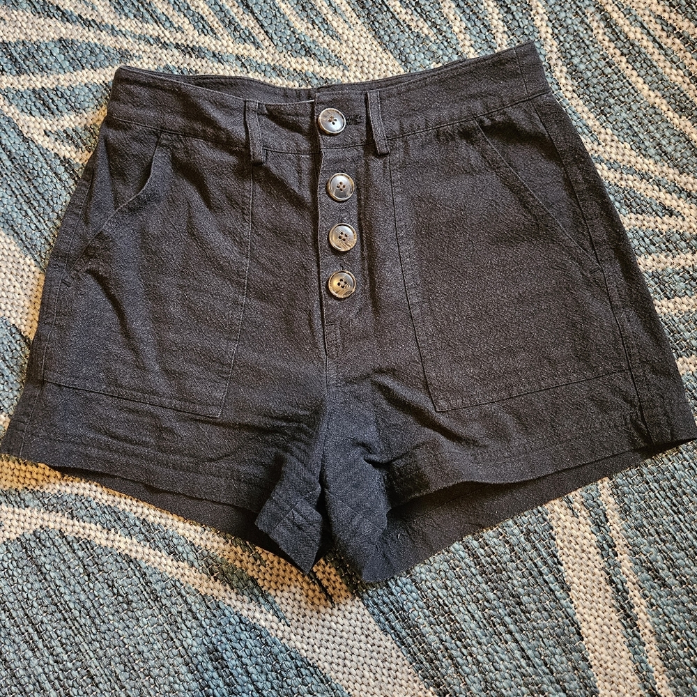 O'neill Linen Blend Button Up Shorts